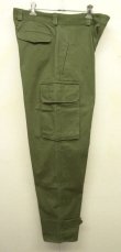 画像3: 50'S フランス軍 M47 HBT フィールドパンツ 後期型 OLIVE サイズ33 (VINTAGE)