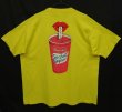 画像2: 90'S Haagen-Dazs シングルステッチ 両面プリント 半袖 Tシャツ イエロー USA製 (VINTAGE)