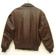 画像4: 90'S COOPER SPORTSWEAR "A-2" レザー フライトジャケット ブラウン USA製 (VINTAGE)