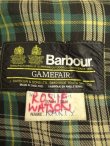 画像2: 80'S BARBOUR 2クレスト "GAMEFAIR" オイルドジャケット OLIVE イングランド製 (VINTAGE)