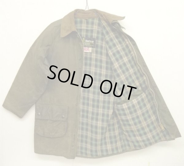 画像3: 80'S BARBOUR 2クレスト "GAMEFAIR" オイルドジャケット OLIVE イングランド製 (VINTAGE)