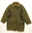 画像1: 80'S BARBOUR 2クレスト "GAMEFAIR" オイルドジャケット OLIVE イングランド製 (VINTAGE)