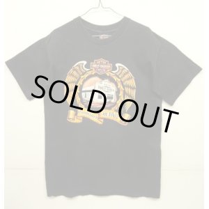 画像: 80'S HARLEY DAVIDSON "SOUTHERN SPORTSWEAR INC" シングルステッチ 両面プリント 半袖 Tシャツ ブラック USA製 (VINTAGE)