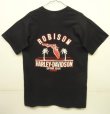 画像6: 80'S HARLEY DAVIDSON "SOUTHERN SPORTSWEAR INC" シングルステッチ 両面プリント 半袖 Tシャツ ブラック USA製 (VINTAGE)