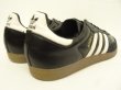 画像3: ADIDAS "SAMBA" ガムソール レザースニーカー ブラック/ホワイト (USED)