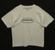 画像1: 90'S PATAGONIA "BENEFICIAL T'S" 染み込みプリント オーバルロゴ 半袖 Tシャツ ホワイト (VINTAGE)