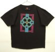 画像1: 90'S FASHION VICTIM "COURTNEY DAVIS" シングルステッチ 半袖 Tシャツ ブラック USA製 (DEADSTOCK)