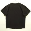 画像4: 90'S FASHION VICTIM "COURTNEY DAVIS" シングルステッチ 半袖 Tシャツ ブラック USA製 (DEADSTOCK)