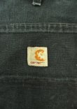 画像4: 90'S CARHARTT ダック ダブルニーペインターパンツ ブラック USA製 (VINTAGE)