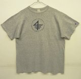 画像: 80'S CHAMPION "COLUMBIA UNIVERSITY" トリコタグ 染み込みプリント 88/12 Tシャツ 杢グレー USA製 (VINTAGE)