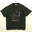 画像1: 90'S JOHN LENNON "BAG ONE ARTS" シングルステッチ Tシャツ ブラック USA製 (VINTAGE)