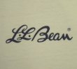 画像3: 80'S LL Bean "筆記体ロゴ" シングルステッチ 半袖 Tシャツ ホワイト USA製 (VINTAGE)