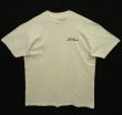 画像1: 80'S LL Bean "筆記体ロゴ" シングルステッチ 半袖 Tシャツ ホワイト USA製 (VINTAGE)