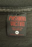 画像2: 90'S VAMPIRE THE MASQUERADE "FASHION VICTIM" 半袖 Tシャツ ブラック USA製 (VINTAGE)