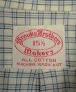 画像2: 70'S BROOKS BROTHERS "MAKERS" 6ボタン オックスフォード 半袖 BDシャツ チェック柄 USA製 (VINTAGE)