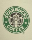 画像3: 90'S STARBUCKS COFFEE 両面プリント シングルステッチ 半袖 Tシャツ ホワイト (VINTAGE)