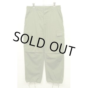 画像: 60'S アメリカ軍 US ARMY "JUNGLE FATIGUE" カーゴパンツ S-SHORT (DEADSTOCK)