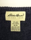 画像2: 90'S EDDIE BAUER ウール Vネック ニットベスト ネイビー (VINTAGE)