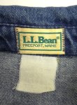 画像2: 80'S LL Bean チンスト付き デニム ドリズラージャケット インディゴ USA製 (VINTAGE)