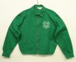 画像1: 60'S OFFICIAL 4H CLUB コットン ドリズラージャケット COATS CLARKジップ (VINTAGE)