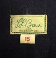 画像2: 60'S LL Bean 筆記体白タグ ウール CPOシャツ ネイビー (VINTAGE)