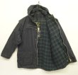 画像3: 90'S BARBOUR 3クレスト 旧タグ "DURHAM" オイルドジャケット NAVY イングランド製 (VINTAGE)