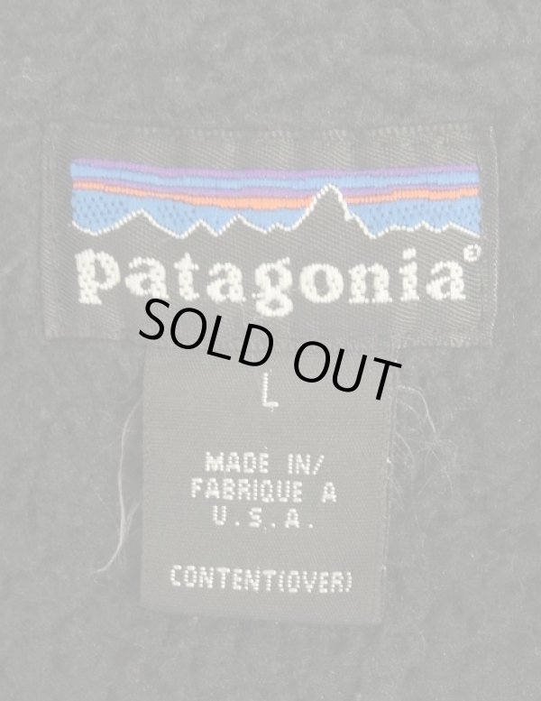 画像2: 90'S PATAGONIA シンチラシャーリングコート ブラック USA製 (VINTAGE)