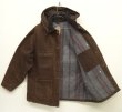 画像3: 00'S CARHARTT 裏地ブランケット フード付き ダックカバーオール ダークブラウン (VINTAGE)