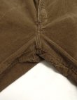 画像5: 70'S DICKIES 874 チビタグ コーデュロイ ワークパンツ ブラウン TALONアルミジップ USA製 (VINTAGE)