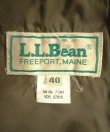 画像2: 90'S LL Bean "THINSULATE入り" A-2 ゴートスキン レザー フライトジャケット ブラウン USA製 (VINTAGE)