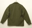 画像4: 60'S PENDLETON "SIR PENDLETON" ウール 長袖 オープンカラーシャツ チェック柄 USA製 (VINTAGE)