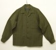 画像1: 60'S PENDLETON "SIR PENDLETON" ウール 長袖 オープンカラーシャツ チェック柄 USA製 (VINTAGE)