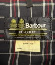 画像2: 80'S BARBOUR 2クレスト 旧タグ "BURGHLEY" オイルドコート ネイビー イングランド製 (VINTAGE)