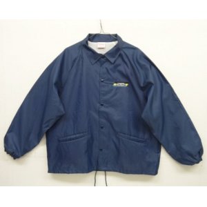 画像: 80'S CARDINAL "TRIZEN" 企業物 ナイロン コーチジャケット ネイビー USA製 (DEADSTOCK)