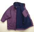 画像4: 90'S PATAGONIA "雪無しタグ" 裏地フリース スタンドカラー ソフトシェル ロングジャケット エッグプラント (VINTAGE)