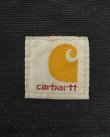 画像4: 00'S CARHARTT ダック ダブルニーペインターパンツ ブラック USA製 (VINTAGE)