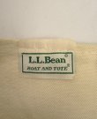 画像2: 80'S LL Bean 単色タグ キャンバス トートバッグ ネイビー/オフホワイト USA製 (VINTAGE)