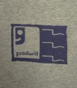 画像3: 90'S GOODWILL 両面プリント 半袖 Tシャツ グレー (VINTAGE)