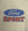 画像3: 90'S FORD "ALORE製ボディ" 染み込みプリント 長袖 Tシャツ グレー USA製 (VINTAGE)