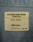 画像2: 70'S BIG MAC "コットン100%" 半袖 耳付き シャンブレーシャツ USA製 (VINTAGE)