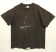 画像1: 90'S BOB MARLEY 両面プリント 半袖 Tシャツ フェードブラック (VINTAGE)