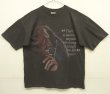 画像1: 90'S BOB MARLEY "SUN ISLAND製" シングルステッチ 半袖 Tシャツ フェードブラック (VINTAGE)