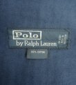 画像2: 90'S RALPH LAUREN ヘリンボーンツイル ドーナツボタン カーゴショーツ ネイビー (VINTAGE)