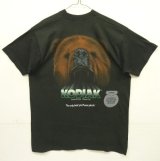 画像: 90'S KODIAK シングルステッチ 両面プリント 半袖 Tシャツ ブラック USA製 (VINTAGE)