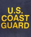 画像5: 90'S US COAST GUARD シングルステッチ 両面プリント 半袖 Tシャツ フェードネイビー USA製 (VINTAGE)