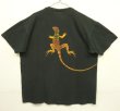 画像4: 90'S MARLBORO "LIZARD" 両面プリント 半袖 ポケット付き Tシャツ ブラック USA製 (VINTAGE)