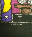 画像4: 90'S FABRIC ART "SHAKESPEARE ESPRESSO" シングルステッチ Tシャツ ブラック USA製 (VINTAGE)