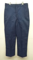 画像4: 80'S DICKIES 874 チビタグ ワークパンツ ネイビー W36L30 USA製 (DEADSTOCK)