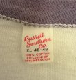 画像2: 60'S RUSSELL SOUTHERN CO シングルステッチ 染み込みプリント 半袖 リンガーTシャツ ホワイト (VINTAGE)