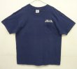 画像1: 90'S KELLY'S シングルステッチ 両面プリント ポケット付き Tシャツ ネイビー USA製 (VINTAGE)